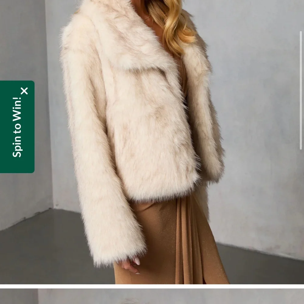 Vici Collection Keep Up with Me Faux Fur Coat size M never worn! - Picture 3 of 5